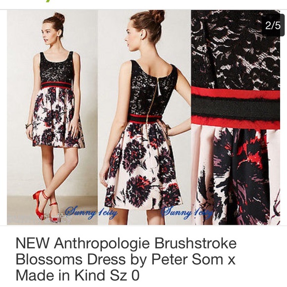 Anthropologie cocktail dress - Picture 2 of 3